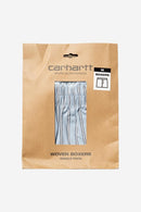 Carhartt WIP Cotton Boxer Cotton Poplin, 3.8 oz (Grimsby Stripe, Blue Fog)