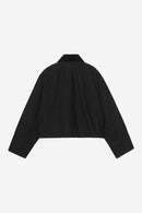 Carhartt WIP W' Prescott Jacket 100% Cotton 'Hubbard' Canvas, 9 oz (Black / Black garment dyed)