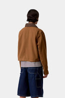 Carhartt WIP W' Prescott Jacket 100% Cotton 'Hubbard' Canvas, 9 oz (Hamilton Brown / Tobacco garment dyed)