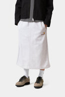 Carhartt WIP W' American Script Sweat Skirt Cotton/Polyester Sweat, 340 g/m² (Ash Heather)