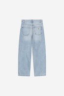 Carhartt WIP W' Brandon Pant 100% Cotton 'Smith' Denim, 13.5 oz (Blue heavy worn bleached)