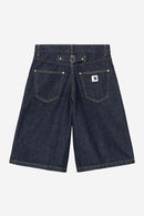Carhartt WIP W' Belmont Short 100% Cotton 'Smith' Denim, 13.5 oz (Blue rinsed)