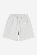 Carhartt WIP W' Brenta Sweat Short Cotton Sweat, 400 g/m² (Ash Heather / White heavy stone wash)