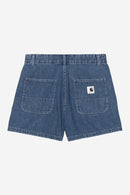 Carhartt WIP W' Lova Short Cotton Denim, 8.5 oz (Blue stone washed)