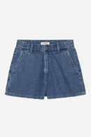 Carhartt WIP W' Lova Short Cotton Denim, 8.5 oz (Blue stone washed)