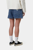 Carhartt WIP W' Lova Short Cotton Denim, 8.5 oz (Blue stone washed)