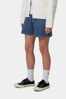 Carhartt WIP W' Lova Short Cotton Denim, 8.5 oz (Blue stone washed)