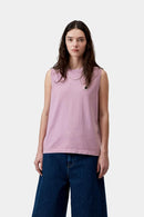 Carhartt WIP W' Nelson A-Shirt Organic Cotton Single Jersey, 220 g/m² (Gentle Purple garment dyed)