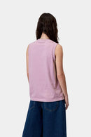 Carhartt WIP W' Nelson A-Shirt Organic Cotton Single Jersey, 220 g/m² (Gentle Purple garment dyed)