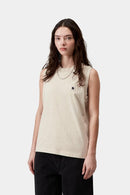 Carhartt WIP W' Nelson A-Shirt Organic Cotton Single Jersey, 220 g/m² (Stone garment dyed)
