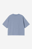 Carhartt WIP W' S/S Chester T-Shirt Organic Cotton Single Jersey, 150 g/m² (Gentle Blue)