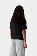 Carhartt WIP W' S/S Cloud Heart T-Shirt Organic Cotton Single Jersey, 165 g/m² (Black)