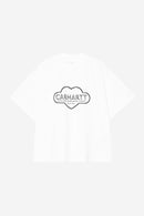 Carhartt WIP W' S/S Cloud Heart T-Shirt Organic Cotton Single Jersey, 165 g/m² (White)