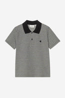 Carhartt WIP W' S/S Dion Polo Cotton Waffle, 230 g/m² (Dion Stripe, Icaria)