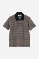 Carhartt WIP W' S/S Dion Polo Cotton Waffle, 230 g/m² (Dion Stripe, Lily)