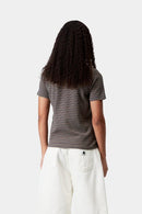 Carhartt WIP W' S/S Dion Polo Cotton Waffle, 230 g/m² (Dion Stripe, Lily)