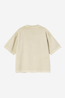 Carhartt WIP W' S/S Nelson T-Shirt Organic Cotton Single Jersey, 165 g/m² (Stone garment dyed)