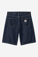 Carhartt WIP Landon Short 100% Cotton 'Robertson' Denim, 12 oz (Blue rinsed)