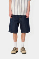 Carhartt WIP Landon Short 100% Cotton 'Robertson' Denim, 12 oz (Blue rinsed)