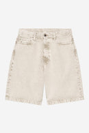 Carhartt WIP Landon Short 100% Cotton 'Smithfield' Color Denim, 13.5 oz (Opuntia chalk wash)