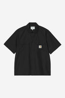 Carhartt WIP S/S Craft Shirt Polyester/Cotton Poplin, 3.8 oz (Black)