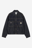 Carhartt WIP Belmar Jacket 100% Cotton 'Smith' Denim, 13.5 oz (Blue rinsed)