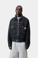 Carhartt WIP Belmar Jacket 100% Cotton 'Smith' Denim, 13.5 oz (Blue rinsed)