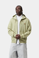 Carhartt WIP Hooded Nelson Jacket Cotton Sweat, 370 g/m² (Gentle Green garment dyed)