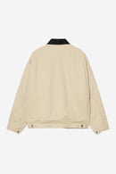 Carhartt WIP OG Detroit Jacket Organic Cotton Moraga Twill, 8.25 oz (Barchan / Black rinsed)