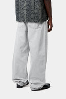 Carhartt WIP Landon Pant 100% Cotton 'Smithfield' Color Denim, 13.5 oz (Black chalk wash)