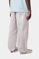 Carhartt WIP Landon Pant 100% Cotton 'Smithfield' Color Denim, 13.5 oz (Shale chalk wash)