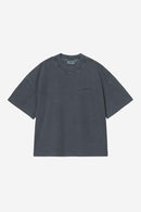 Carhartt WIP S/S Benton T-Shirt Cotton Single Jersey, 230 g/m² (Carbon garment dyed)