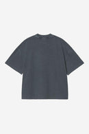 Carhartt WIP S/S Benton T-Shirt Cotton Single Jersey, 230 g/m² (Carbon garment dyed)