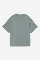 Carhartt WIP S/S Link Script T-Shirt 100% Organic Cotton Single Jersey, 230 g/m² (Velvet Green / White)