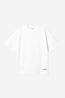 Carhartt WIP S/S Link Script T-Shirt 100% Organic Cotton Single Jersey, 230 g/m² (White / Black)