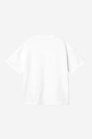 Carhartt WIP S/S Link Script T-Shirt 100% Organic Cotton Single Jersey, 230 g/m² (White / Black)