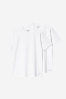 Carhartt WIP Standard Crew Neck T-Shirt Cotton Single Jersey, 140 g/m² (White + White )