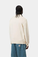 Carhartt WIP L/S Madison Polo Cotton Knit, 12 gauge (Cinnerus / Black)