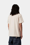 Carhartt WIP S/S American Script T-Shirt Organic Cotton Single Jersey, 240 g/m² (Natural)