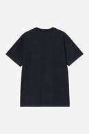 Carhartt WIP S/S Chase T-Shirt 100% Cotton Combed Single Jersey, 235 g/m² (Dark Navy / Gold)