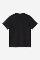 Carhartt WIP S/S Madison T-Shirt Organic Cotton Single Jersey, 175 g/m² (Black / White)