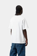 Carhartt WIP S/S Madison T-Shirt Organic Cotton Single Jersey, 175 g/m² (White / Black)