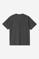 Carhartt WIP S/S Nelson T-Shirt Cotton Single Jersey, 195 g/m² (Black garment dyed)