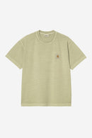 Carhartt WIP S/S Nelson T-Shirt Cotton Single Jersey, 195 g/m² (Gentle Green garment dyed)