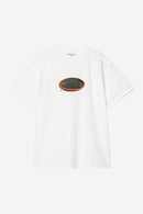 Carhartt WIP S/S Spirals T-Shirt Organic Cotton Single Jersey, 200 g/m² (White)