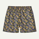 Patagonia M's Baggies Shorts - 5 in. (Jaguar Geo: Dolomite Blue)