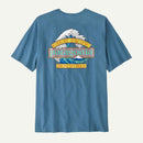 Patagonia M's Great Waves Responsibili-Tee (Shore Blue)