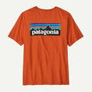 Patagonia M's P-6 Logo TShirt (Coal Orange)