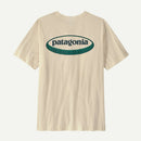 Patagonia M's '95 Oval Logo T-Shirt (Undyed Natural)