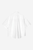 Carhartt WIP W' S/S Kaia Shirt Cotton Oxford, 4.7 oz (White / White)
